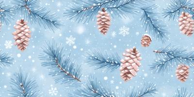 The primary subject of the image is a tree with snow falling around it. The tree is surrounded by a blue and white snowy background, creating a serene and wintry atmosphere. The visual style of the image is a combination of a photo and a digital art, as it captures the beauty of the snow-covered tree in a unique and artistic manner. The dominant colors in the image are blue and white, which are associated with snow and winter.